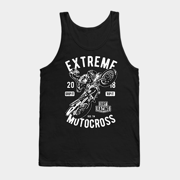 Extreme Motocross Tank Top by JakeRhodes